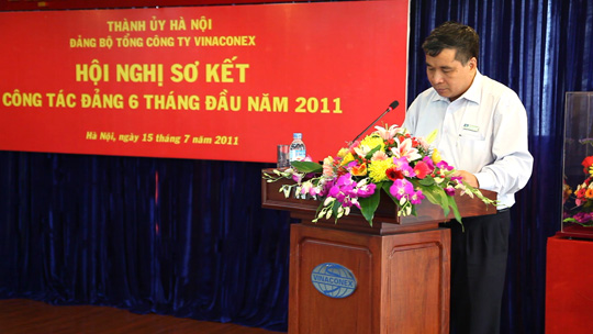 Hội nghị sơ kết công tác Đảng 6 tháng đầu năm 2011